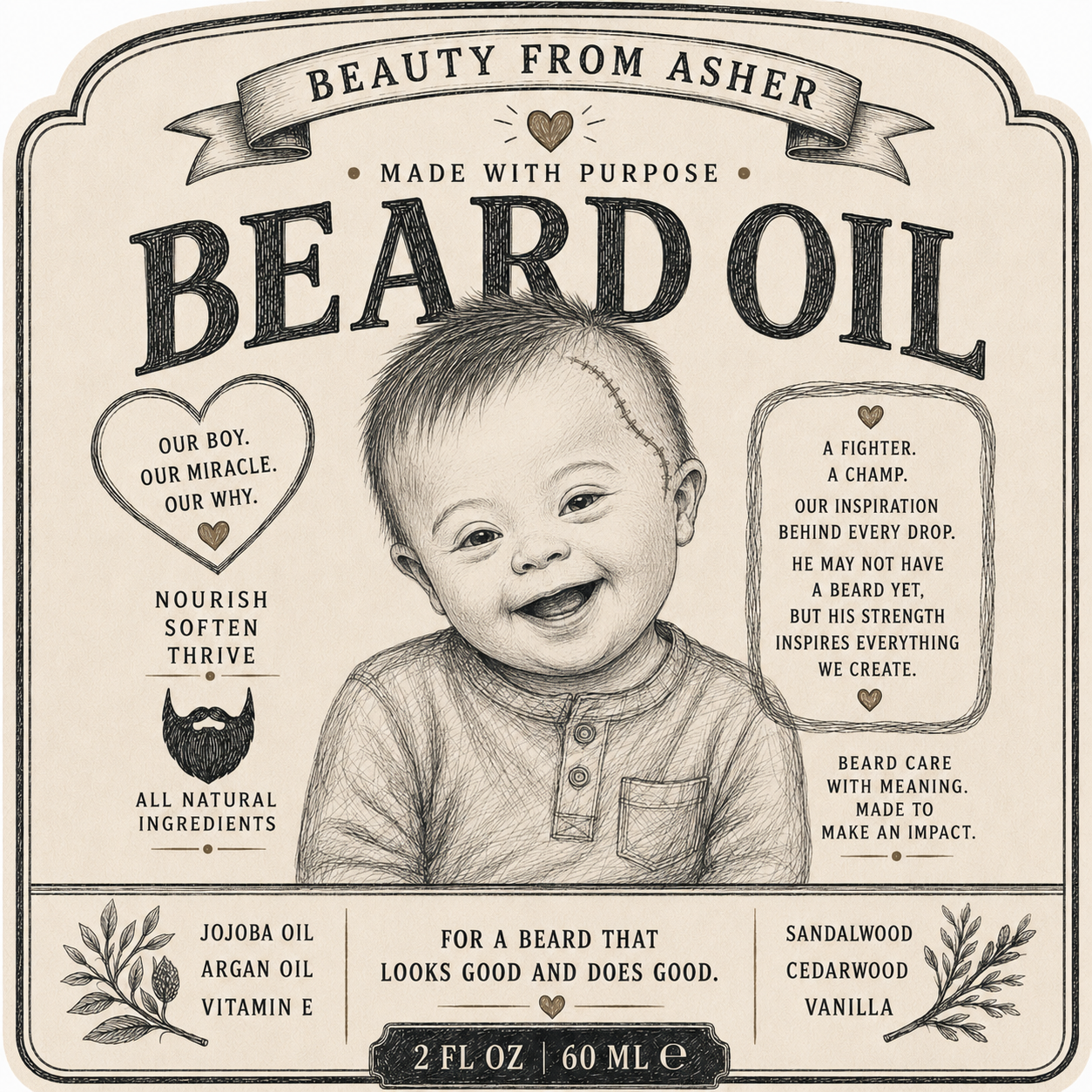 BeautyFromAsher Beard Oil